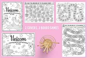 Unicorn Coloring Games