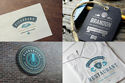 18 Seafood Logos & Badges, a Branding & Logo Template by Vasya Kobelev (Thumbnail 5 of 9)