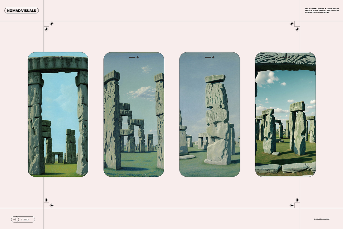 Megaliths Stone Age Illustrations, a Background Graphic by Nomad Visuals (Photo 13 of 15)