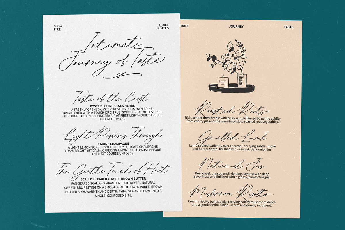 Beloved Harmony - Elegant Script Fon, a Handwritten Font by agnyhasyastudio (Photo 7 of 14)