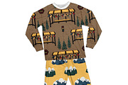 Christmas Set- “Toy Train Adventure”, a Pattern Graphic by D.O.C Gallery by Carla (Thumbnail 4 of 12)