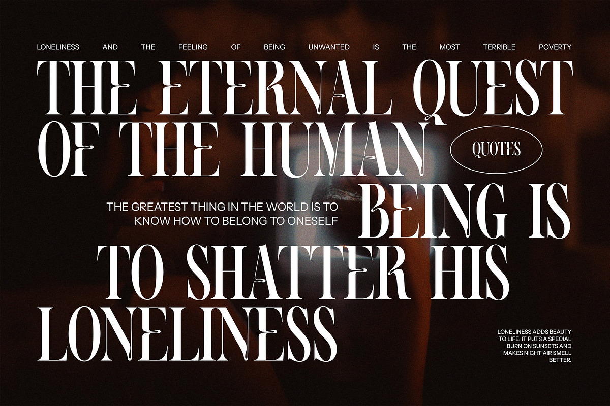 Hokage Elegant Serif Font, a Serif Font by Perfectype (Photo 6 of 8)