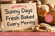 Munchee Playful Chalk Textured Font, a Handwritten Font by Letterhanna Studio (Thumbnail 2 of 9)