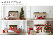 BIG BUNDLE Christmas Mockups, a Poster Template by MyHomeMockups (Thumbnail 5 of 11)