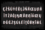 Hanscum - Vintage Display Family, a Sans Serif Font by Albatross (Thumbnail 7 of 8)