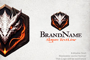 Fire Medieval Dragon Logo Emblem, a Branding & Logo Template by Maioriz Shop (Thumbnail 3 of 3)