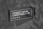 Street Sign Mockup (32 PSD Scenes), an Advertising Mockup by Traint (Thumbnail 28 of 50)