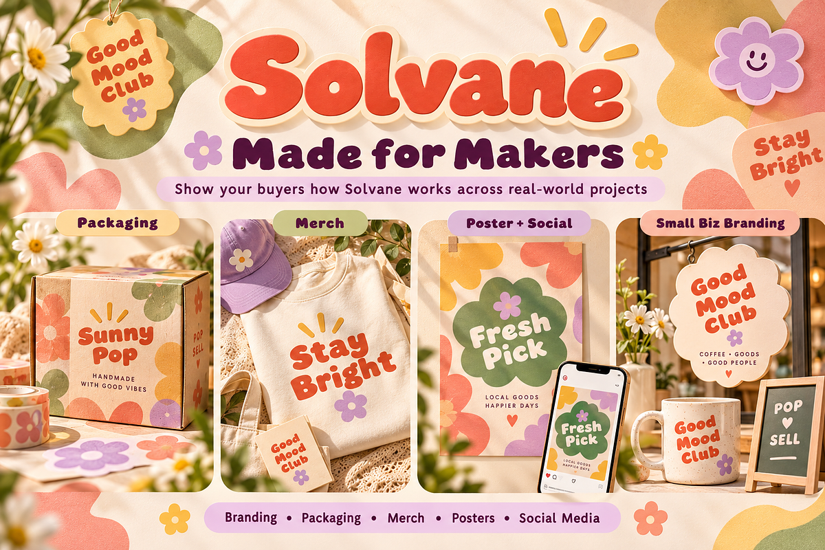 Solvane - Playful Bubble Font, a Sans Serif Font by Designertale (Photo 10 of 10)