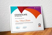 Certificate Word | PSD | AI, a Stationery Template by Curve Design (Thumbnail 2 of 3)