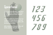 Spearhead Typeface | Font, a Sans Serif Font by Headfonts (Thumbnail 3 of 8)