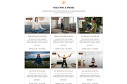 Yoga & Meditation Elementor Template, a WordPress Template by HasnainDEV (Thumbnail 5 of 5)