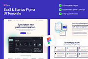 Sharpy - SaaS Free Figma Template, an UI Kit Template by FinestDevs (Thumbnail 1 of 5)