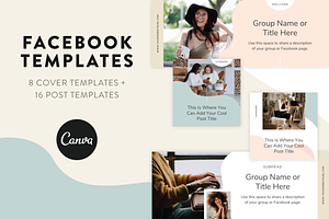 Canva Facebook | Covers & Posts