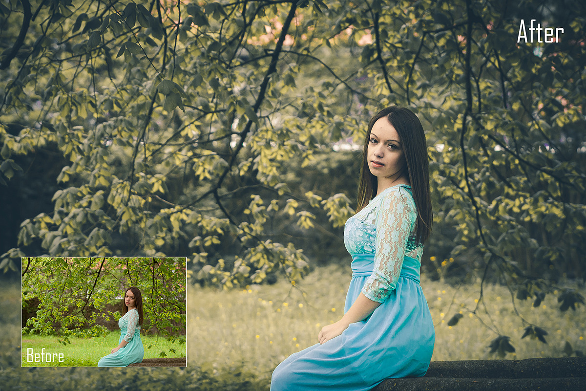 Studio & Outdoor Portrait Presets, an Action Add-On by SandoftheSoul Presets (Photo 7 of 8)