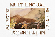 Bougerose a Modern Display Font, a Sans Serif Font by Typetemp Studio (Thumbnail 8 of 16)