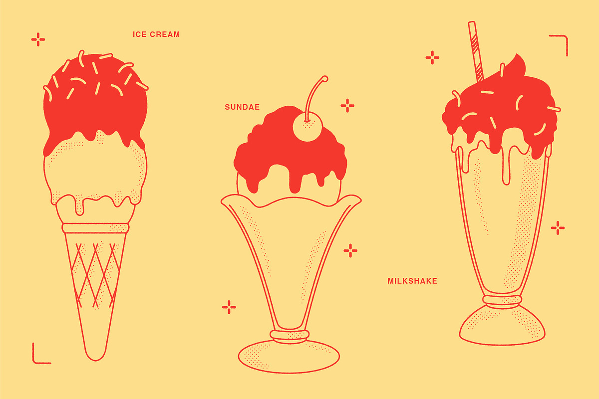 Fast Food Vector Illustration, a Food Illustration by GemPortella (Photo 3 of 14)