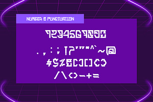 Metaporze - Futuristic Font