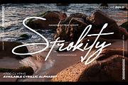 Strokify - Like Natural Handwriting, a Handwritten Font by Mofr 24 (Thumbnail 1 of 11)