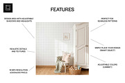 Vintage Nursery Wallpaper Mockup PSD, a Household Mockup by 1001 mockups (Thumbnail 2 of 14)