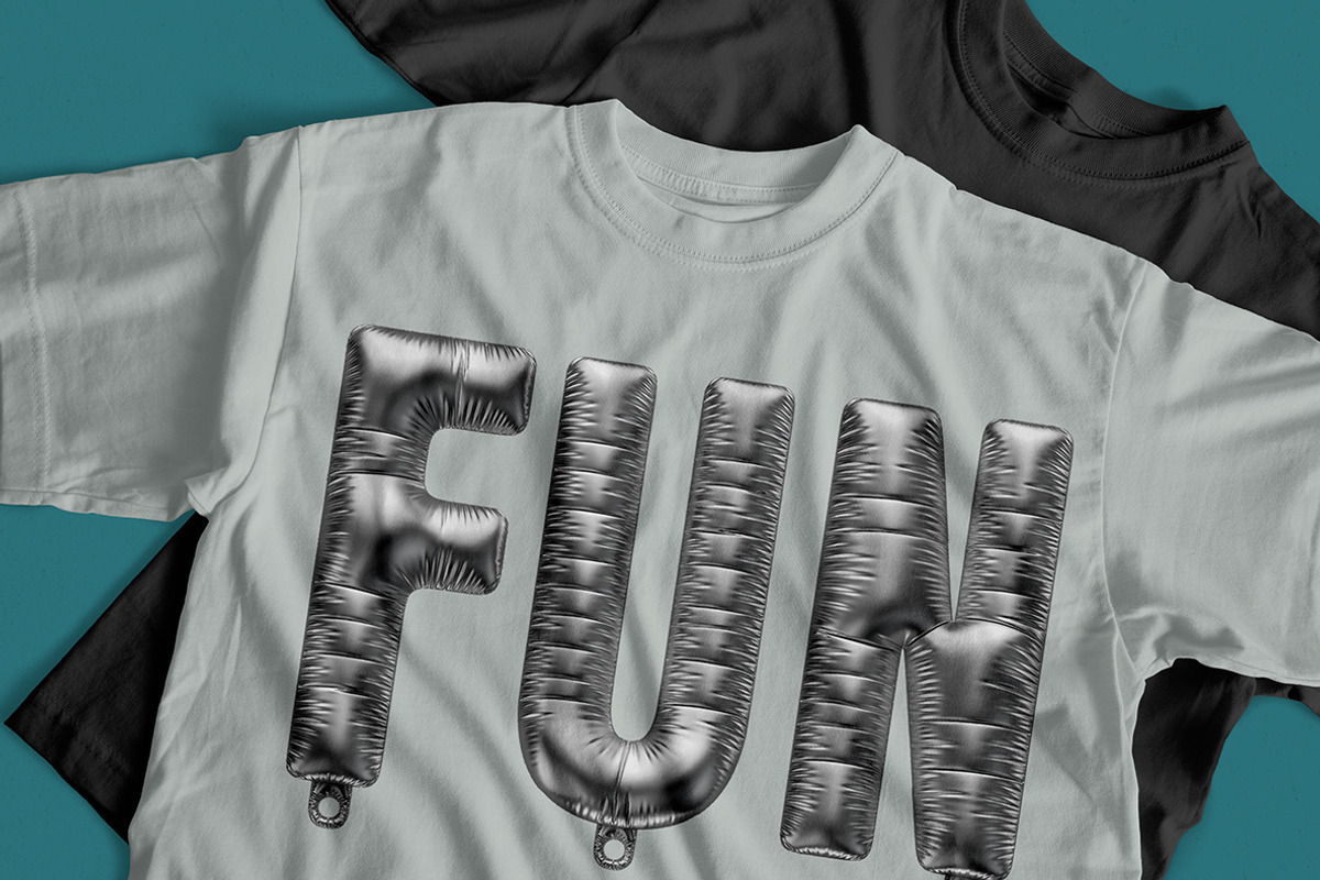Party Balloon Font, a Font by Handmadefont (Photo 8 of 9)
