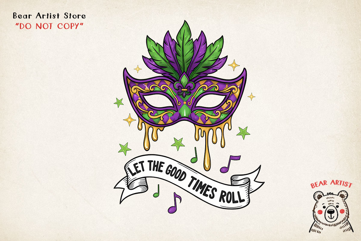 Mardi Gras Hand-drawn PNG Bundle, an Object Illustration by GlitterCraft (Photo 25 of 101)