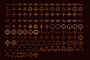 Crosshair Bundle SVG/PNG/EPS/Brushes, a Brush Add-On by xresch (Thumbnail 2 of 7)