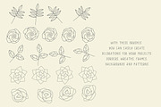 Procreate Floral Brushes, a Brush Add-On by Little Nordic Atelier (Thumbnail 4 of 5)