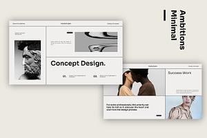 Ambition - Minimal Clean Powerpoint