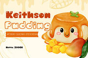 Retro Display Font - Pudding Soda, a Handwritten Font by ZoloDesignHub (Thumbnail 5 of 8)