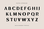 Rustea Display Fonts, a Font by Yukita Creative (Thumbnail 6 of 12)