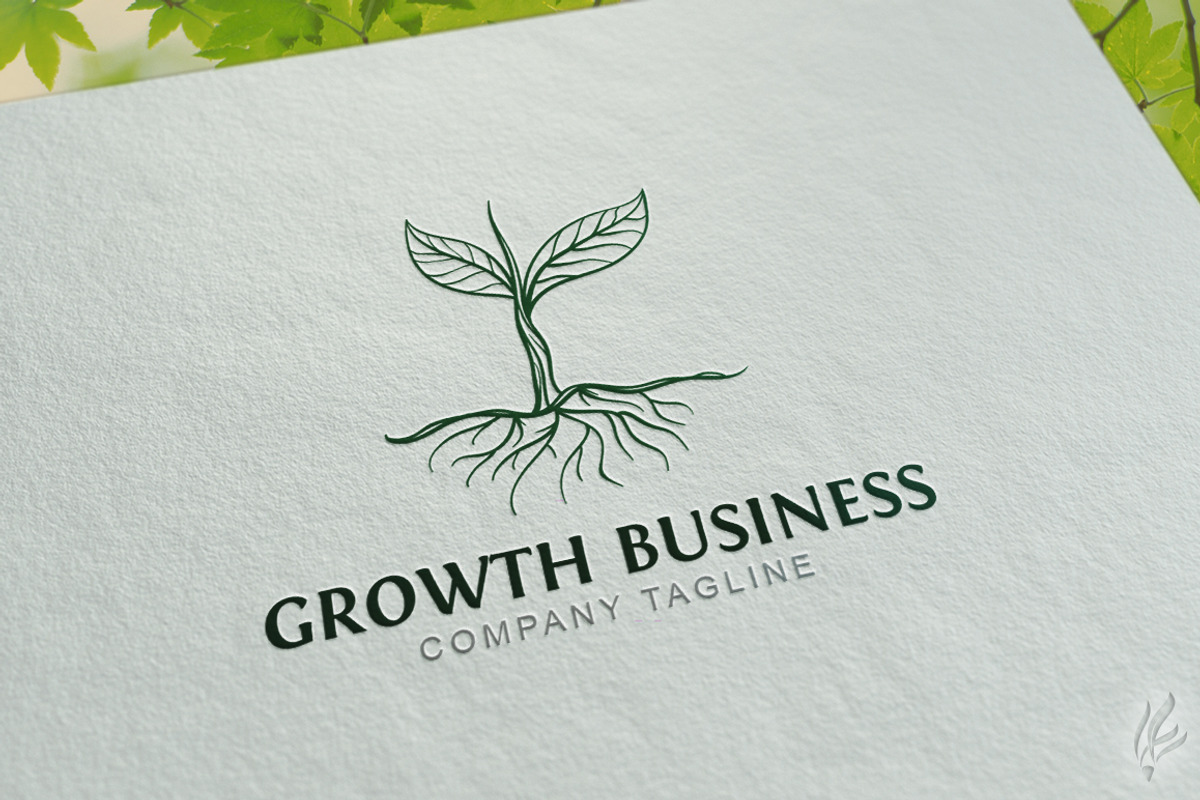 Growth Tree - Logo Template, a Branding & Logo Template by Twelve.std (Photo 1 of 3)