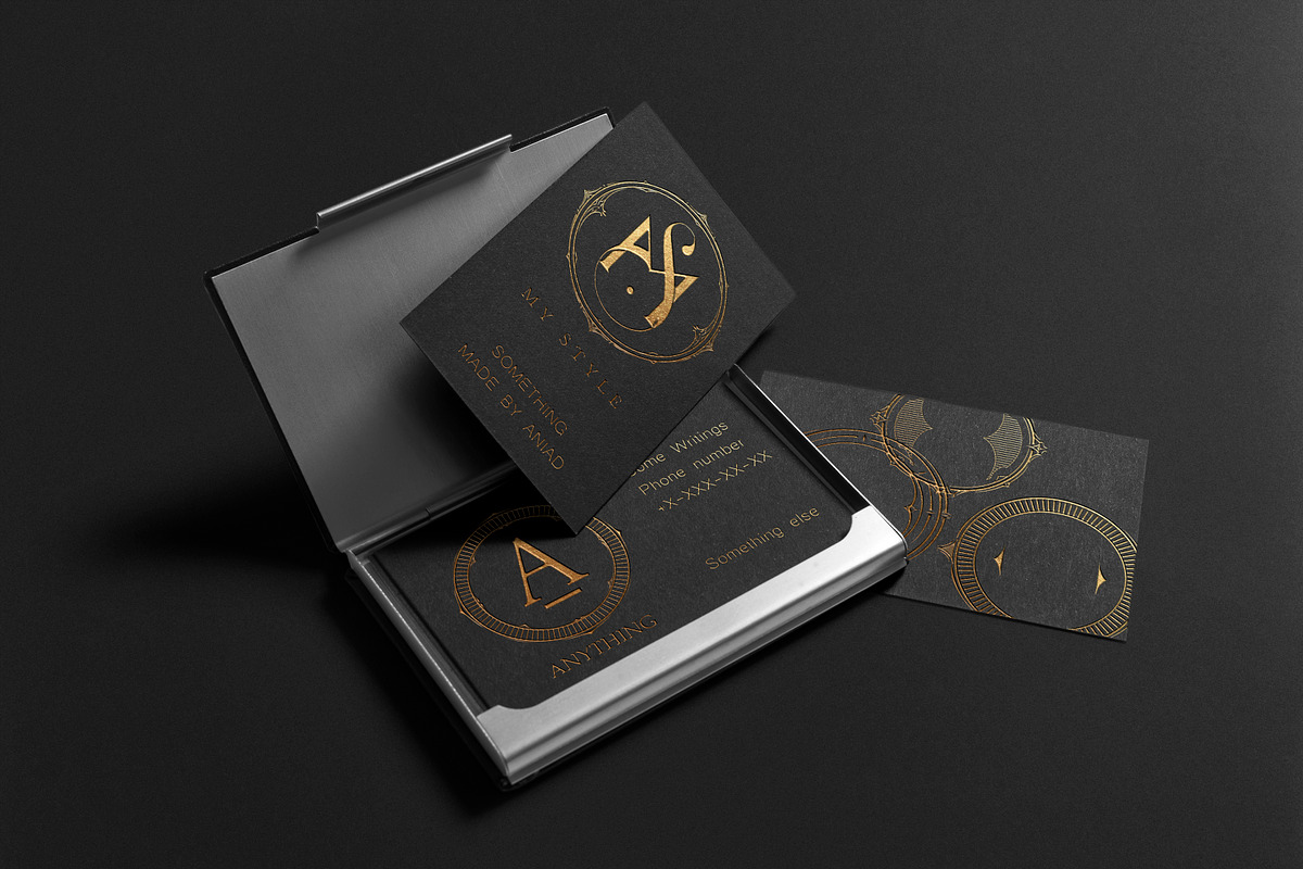 66 vector frames for monograms, a Branding & Logo Template by Aniad_ (Photo 6 of 6)