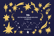 Celestial star doodles set, an Object Graphic by Wild Muse (Thumbnail 2 of 7)
