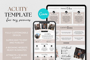 Schedule Acuity template