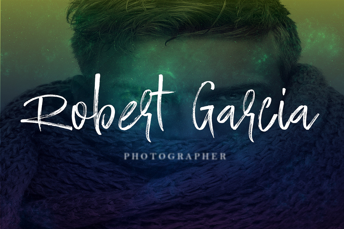 Ramsterink Script  Brush Font, a Script Font by Design Dukkan (Photo 4 of 9)