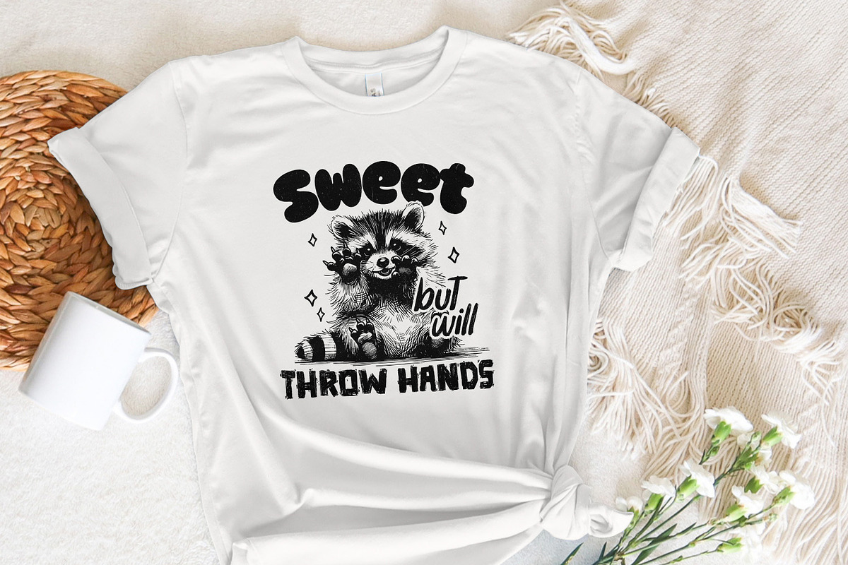 Sweet but Will Throw Hands Funny, an Illustration by SharpMarketplace (Photo 4 of 9)