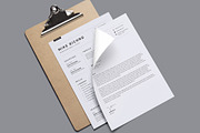 Clean Resume CV, a Resume Template by Aspect_Studio (Thumbnail 3 of 6)