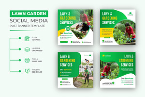 Lawn Garden Care Social Media post