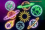 Neon Galaxy Space PNG Clipart, a Technology Illustration by Lenninator Digital (Thumbnail 3 of 6)