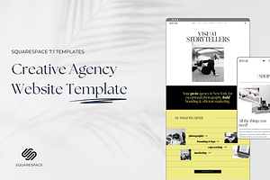 Squarespace 7.1 - Creative Agency, a Templates & Theme by Lisa Design Studio
