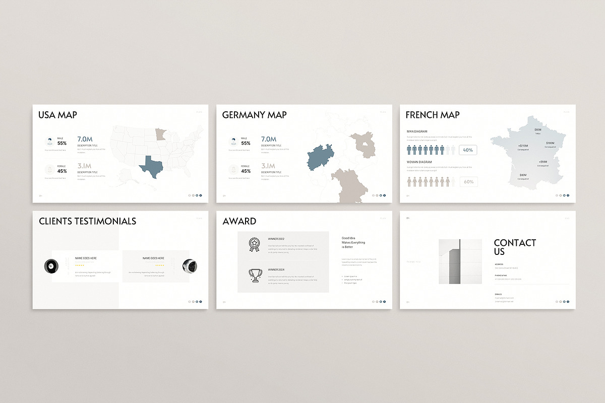 Minimal Business Plan Template Canva, a Presentation Template by ArtisanaAura (Photo 20 of 20)