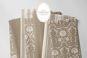 Arts & Crafts Floral Pattern Beige, a Pattern Graphic by Eclectic Anthology (Thumbnail 3 of 10)