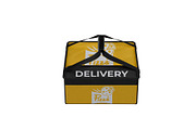 Pizza delivery by courier MockUp, a Merchandise Mockup by PSD Market (Thumbnail 16 of 16)