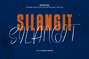 Silangit Font Duo