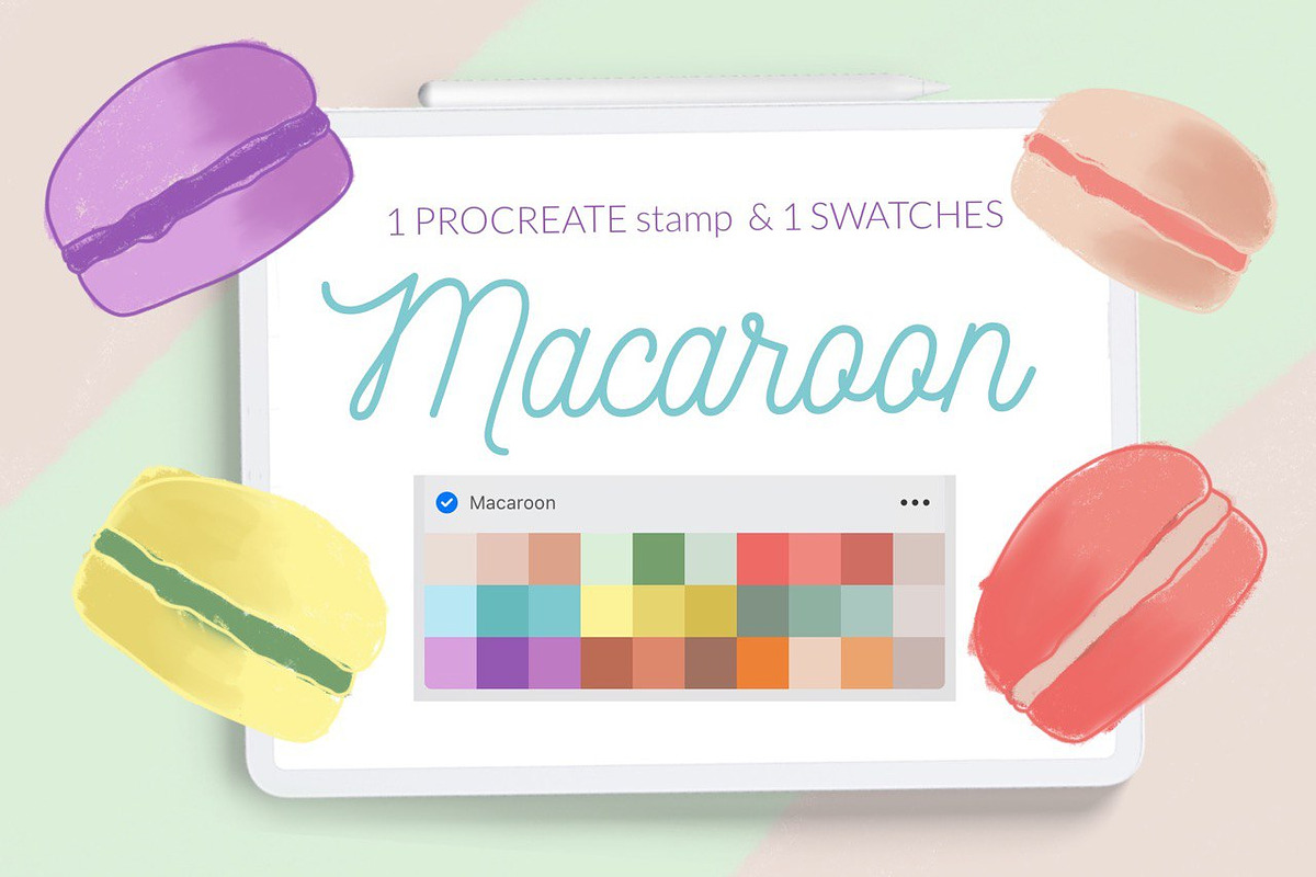 Swatches palette Procreate bundle, a Palette Add-On by Let's Art (Photo 8 of 14)