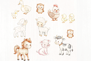 Farm Collection – Vintage Children's, an Illustration by Lolytop Studio (Thumbnail 3 of 9)