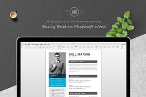 Resume / CV Template MS Word
