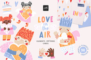 IN LOVE : cute clipart collection, a Person Illustration by avdnadi (Thumbnail 1 of 9)