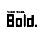 Arigaline Complete Family, a Sans Serif Font by Zone 6 (Thumbnail 13 of 14)