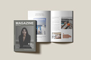 Minimalist Magazine Mockup, a Books & Magazine Mockup by Sweetdady (Thumbnail 4 of 8)